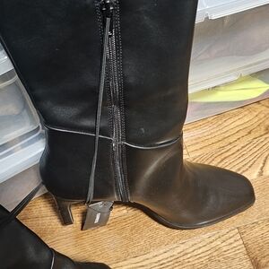 Brian Atwood x Express Over The Knee Heeled Boots